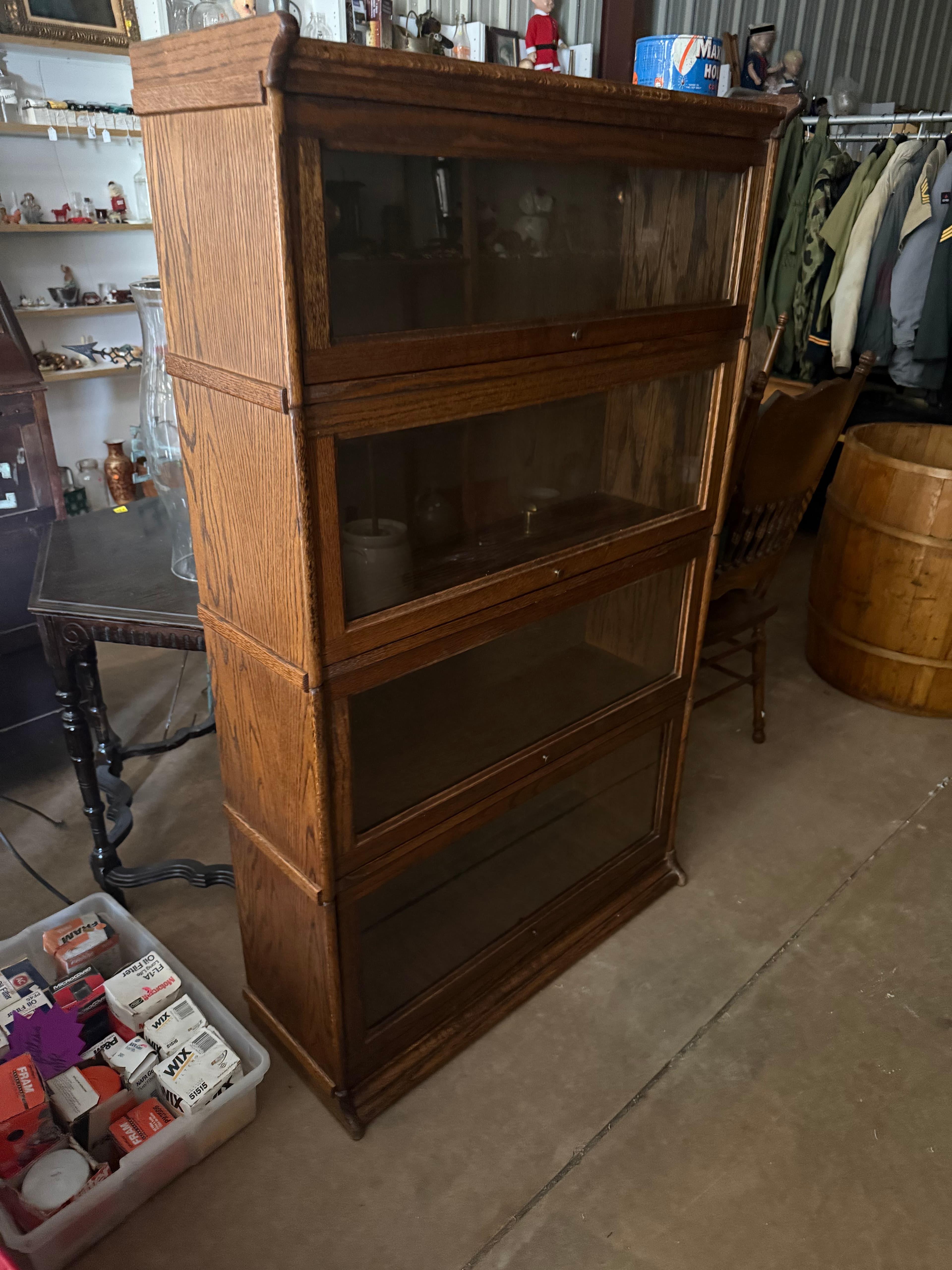 4 door lawyers bookcase
